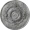 Ekena Millwork Monique Ceiling Medallion (Fits Canopies up to 3 3/4"), 13 3/4"OD x 1"P, Ultra Pure White Crackle CM13MOUWC - alternate 1